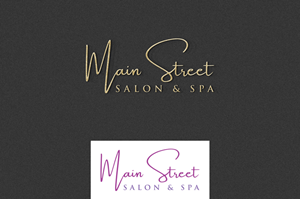 Logo Design by Zt Art for Main Street Salon & Spa | Design: #37450042