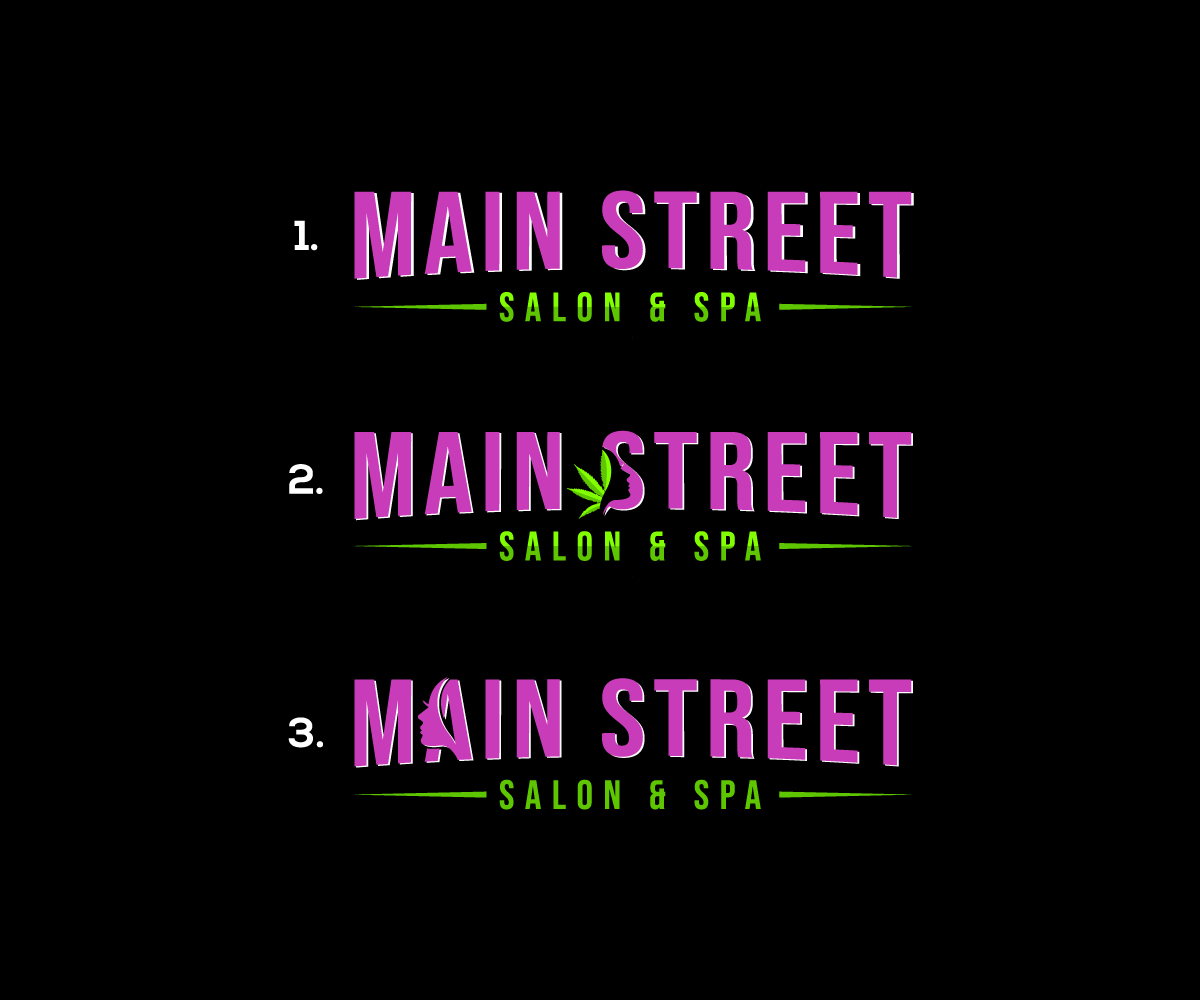 Logo Design by designfire for Main Street Salon & Spa | Design #37443204