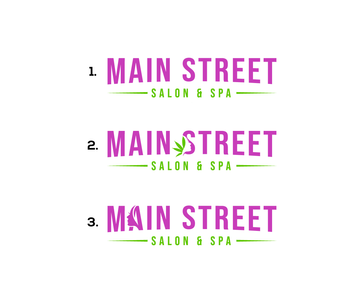 Logo Design by designfire for Main Street Salon & Spa | Design #37443205