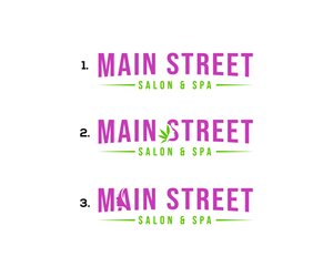 Logo Design by designfire for Main Street Salon & Spa | Design: #37443205