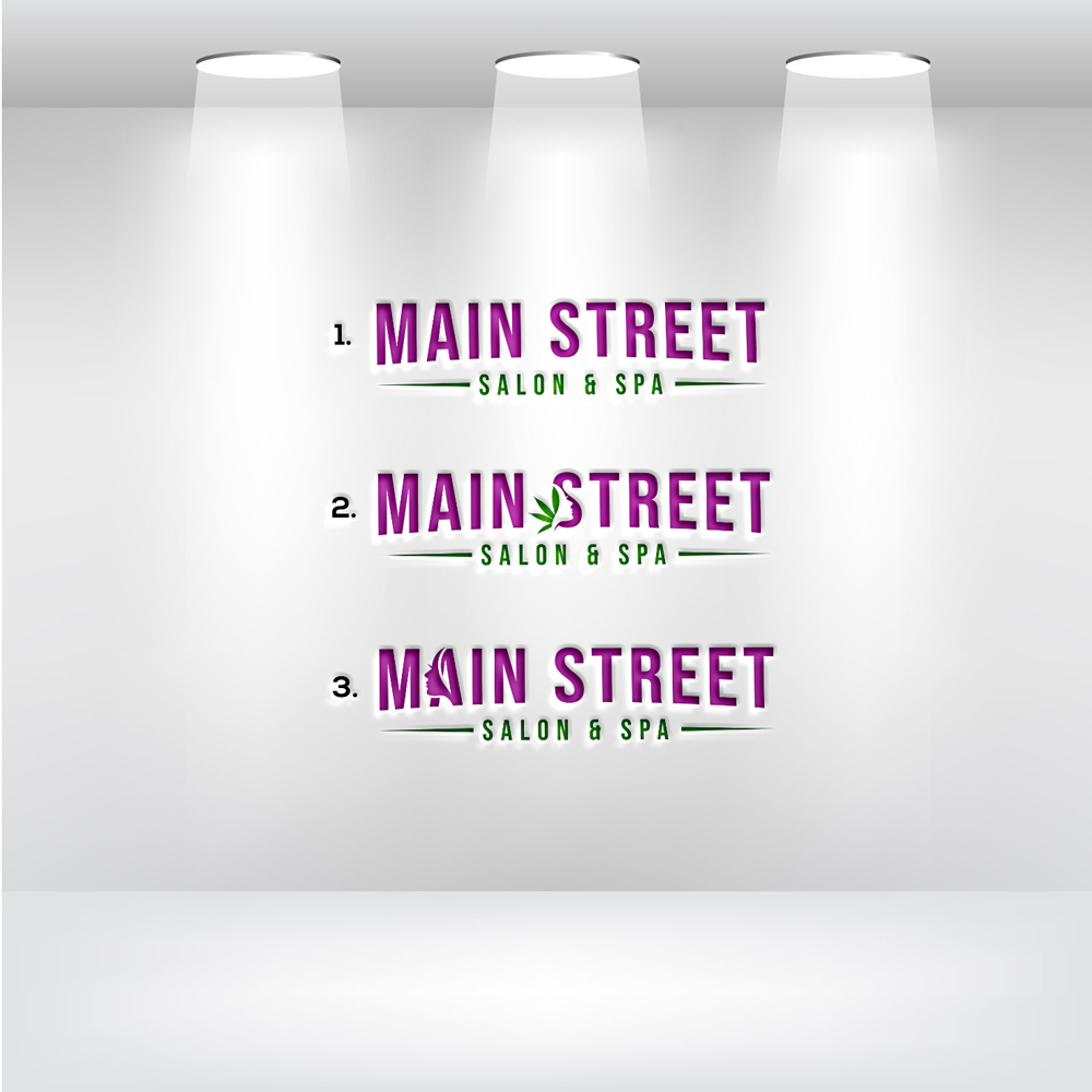 Logo Design by designfire for Main Street Salon & Spa | Design #37443206