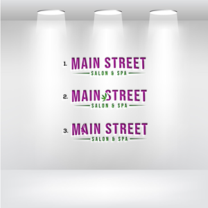 Logo Design by designfire for Main Street Salon & Spa | Design: #37443206