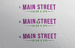 Diseño de Logo por designfire para Main Street Salon & Spa | Diseño: #37443207
