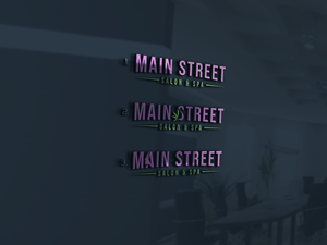 Diseño de Logo por designfire para Main Street Salon & Spa | Diseño: #37443208