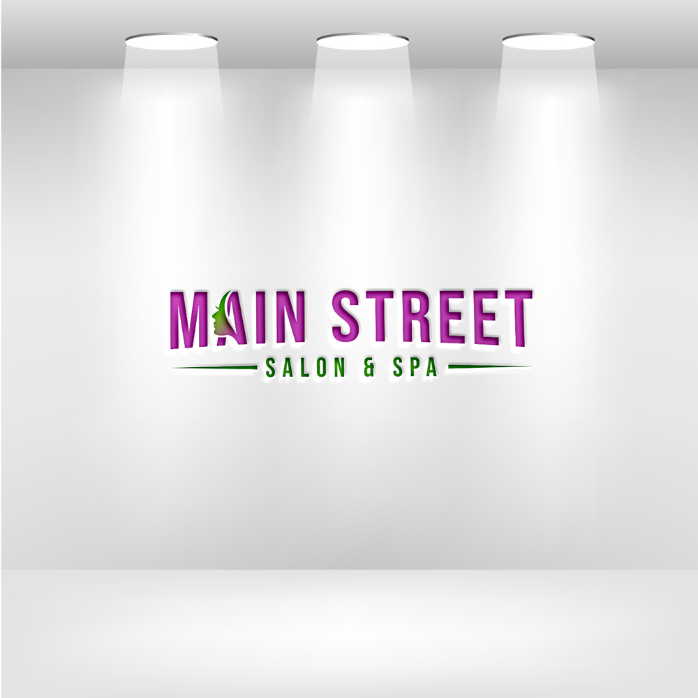 Logo Design by designfire for Main Street Salon & Spa | Design #37443236