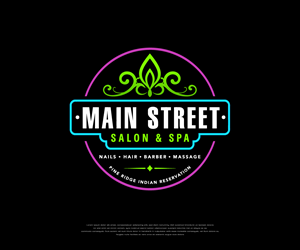 Logo Design by apik. for Main Street Salon & Spa | Design: #37441820