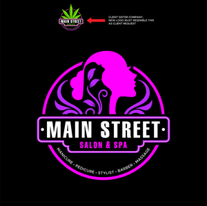 Logo Design by John Mark Arts for Main Street Salon & Spa | Design: #37442830