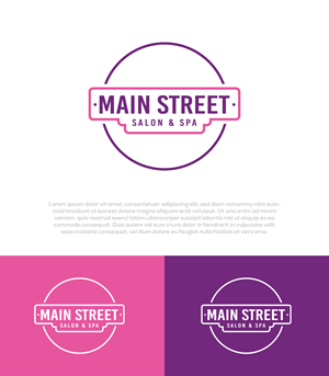 Diseño de Logo por InkPilot_Studio™ para Main Street Salon & Spa | Diseño: #37443914