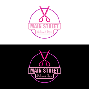 Logo Design by FishDesigns for Main Street Salon & Spa | Design: #37452234