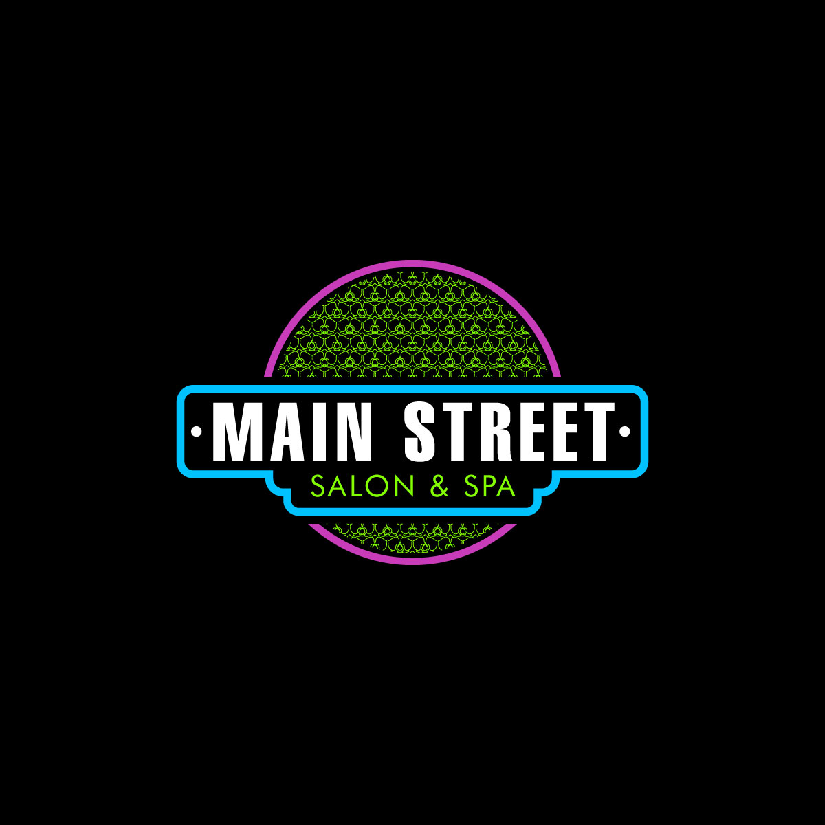 Diseño de Logo por Alex Henry para Main Street Salon & Spa | Diseño #37441911
