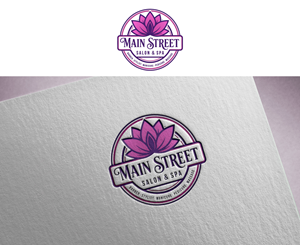 Diseño de Logo por yozdesign para Main Street Salon & Spa | Diseño: #37446213