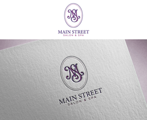 Diseño de Logo por yozdesign para Main Street Salon & Spa | Diseño: #37446215