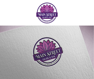 Diseño de Logo por yozdesign para Main Street Salon & Spa | Diseño: #37446216