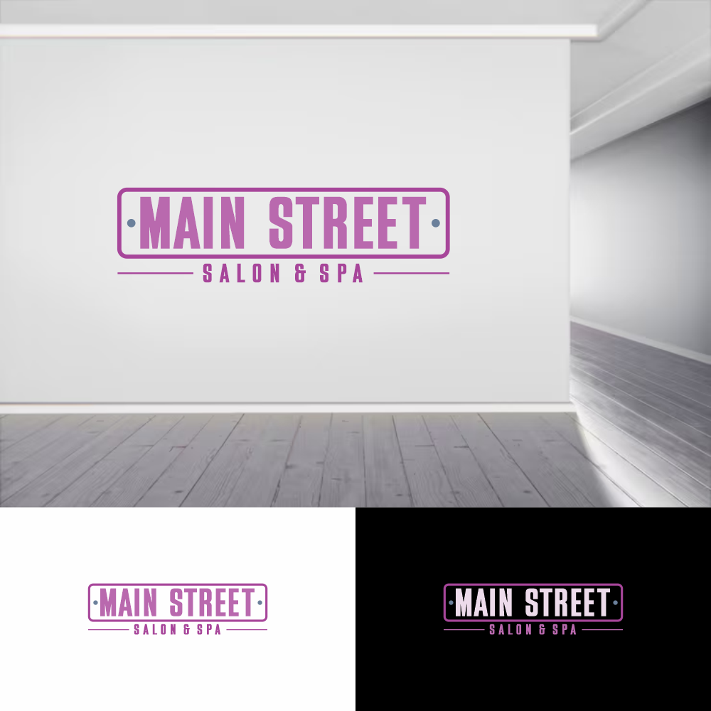 Logo-Design von Art_o für Main Street Salon & Spa | Design #37442165