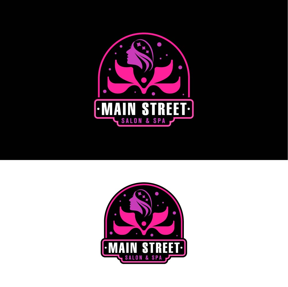 Diseño de Logo por creativemood438 para Main Street Salon & Spa | Diseño #37443426