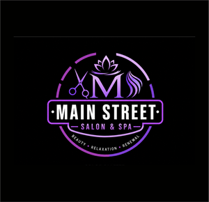 Diseño de Logo por JS Desiger para Main Street Salon & Spa | Diseño: #37468152