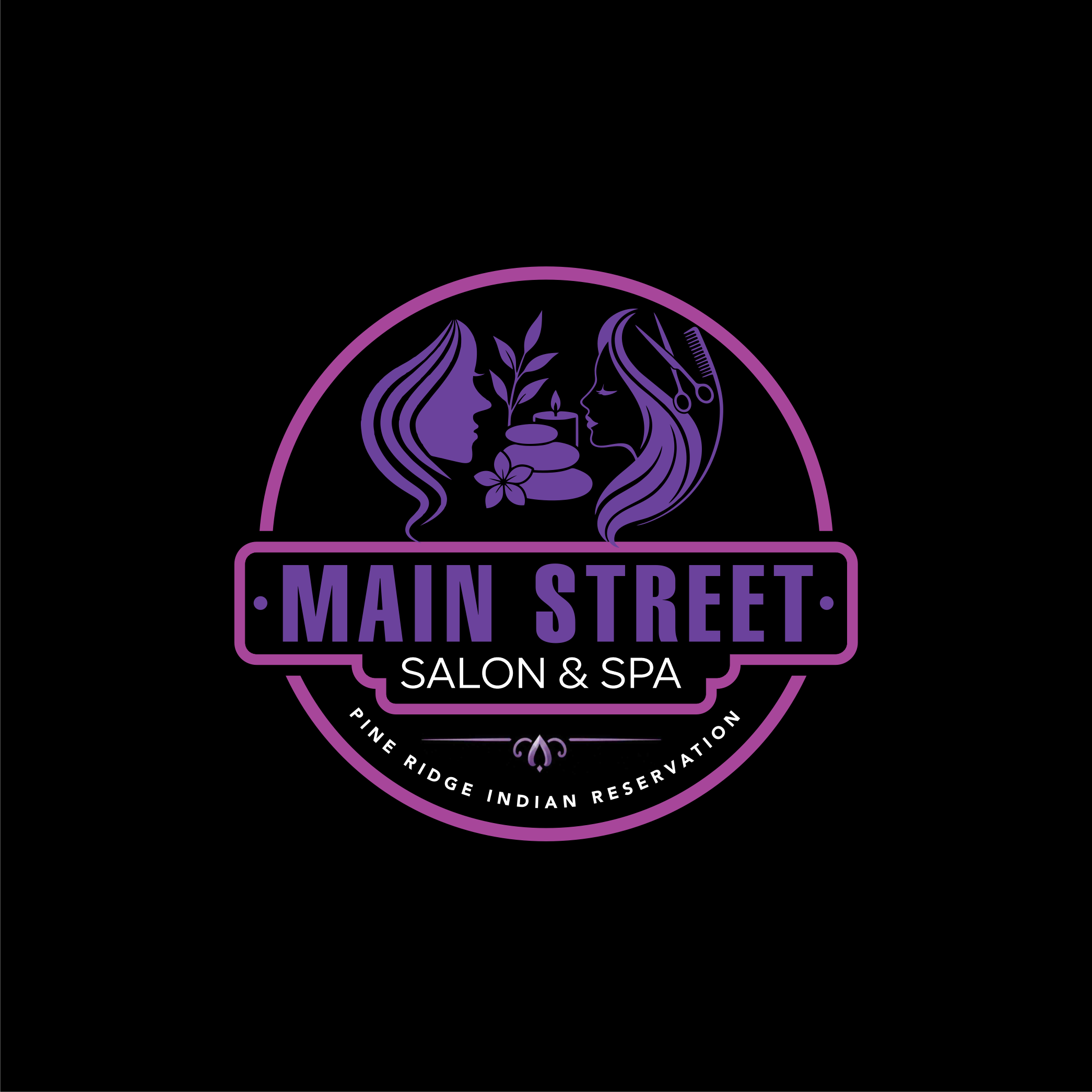 Logo Design by JS Desiger for Main Street Salon & Spa | Design #37468257