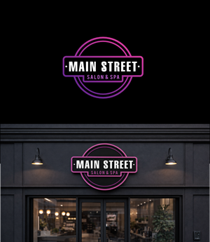 Logo Design by ciolena for Main Street Salon & Spa | Design: #37446576