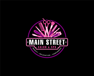 Logo Design by Nurica for Main Street Salon & Spa | Design: #37453242