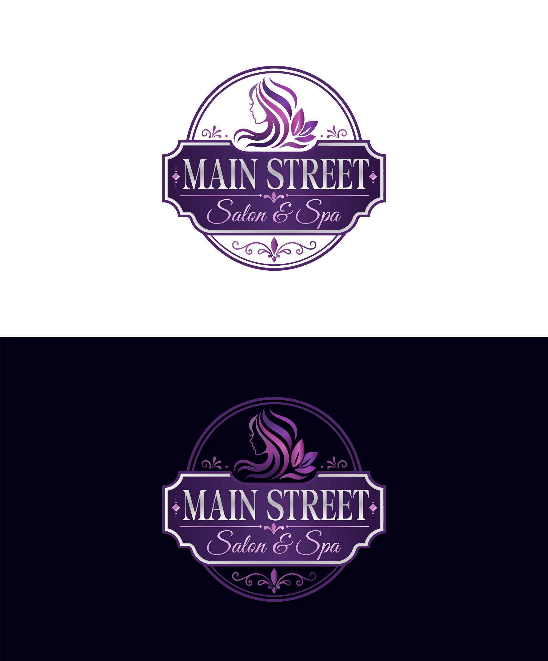 Logo Design by hajera for Main Street Salon & Spa | Design #37450128