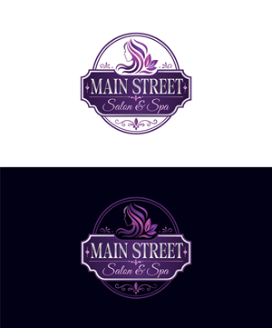 Logo Design by hajera for Main Street Salon & Spa | Design: #37450128