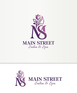 Logo Design by hajera for Main Street Salon & Spa | Design: #37450153