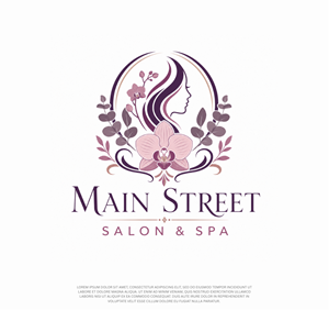 Diseño de Logo por Anisadwi20 para Main Street Salon & Spa | Diseño: #37463780
