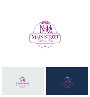 Diseño de Logo por Afsana_Hoque para Main Street Salon & Spa | Diseño: #37443600