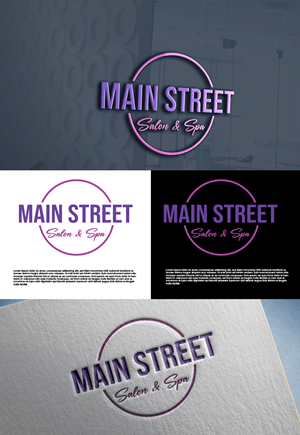 Logo Design by Md. Abuhanifa for Main Street Salon & Spa | Design: #37442089