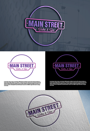 Logo Design by Md. Abuhanifa for Main Street Salon & Spa | Design: #37482749