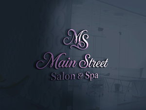Logo Design by Art Workout for Main Street Salon & Spa | Design: #37445631
