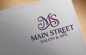 Logo Design by Art Workout for Main Street Salon & Spa | Design: #37445633