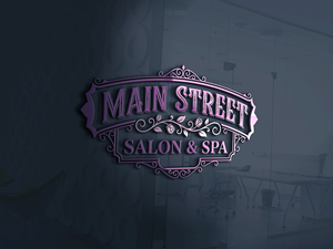 Logo Design by Art Workout for Main Street Salon & Spa | Design: #37445636