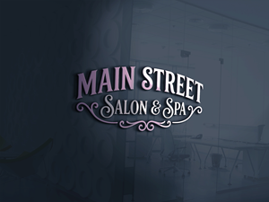 Logo Design by Art Workout for Main Street Salon & Spa | Design: #37445642