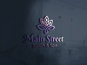 Logo Design by Art Workout for Main Street Salon & Spa | Design: #37445645