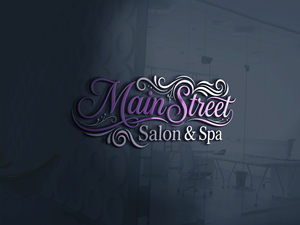 Logo Design by Art Workout for Main Street Salon & Spa | Design: #37445646