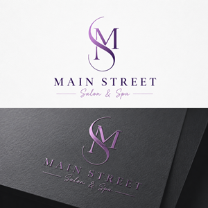 Logo Design by Sharmin Akter Shibli for Main Street Salon & Spa | Design: #37443655