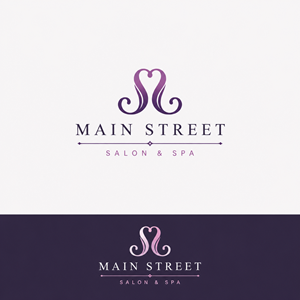 Logo Design by Sharmin Akter Shibli for Main Street Salon & Spa | Design: #37443687