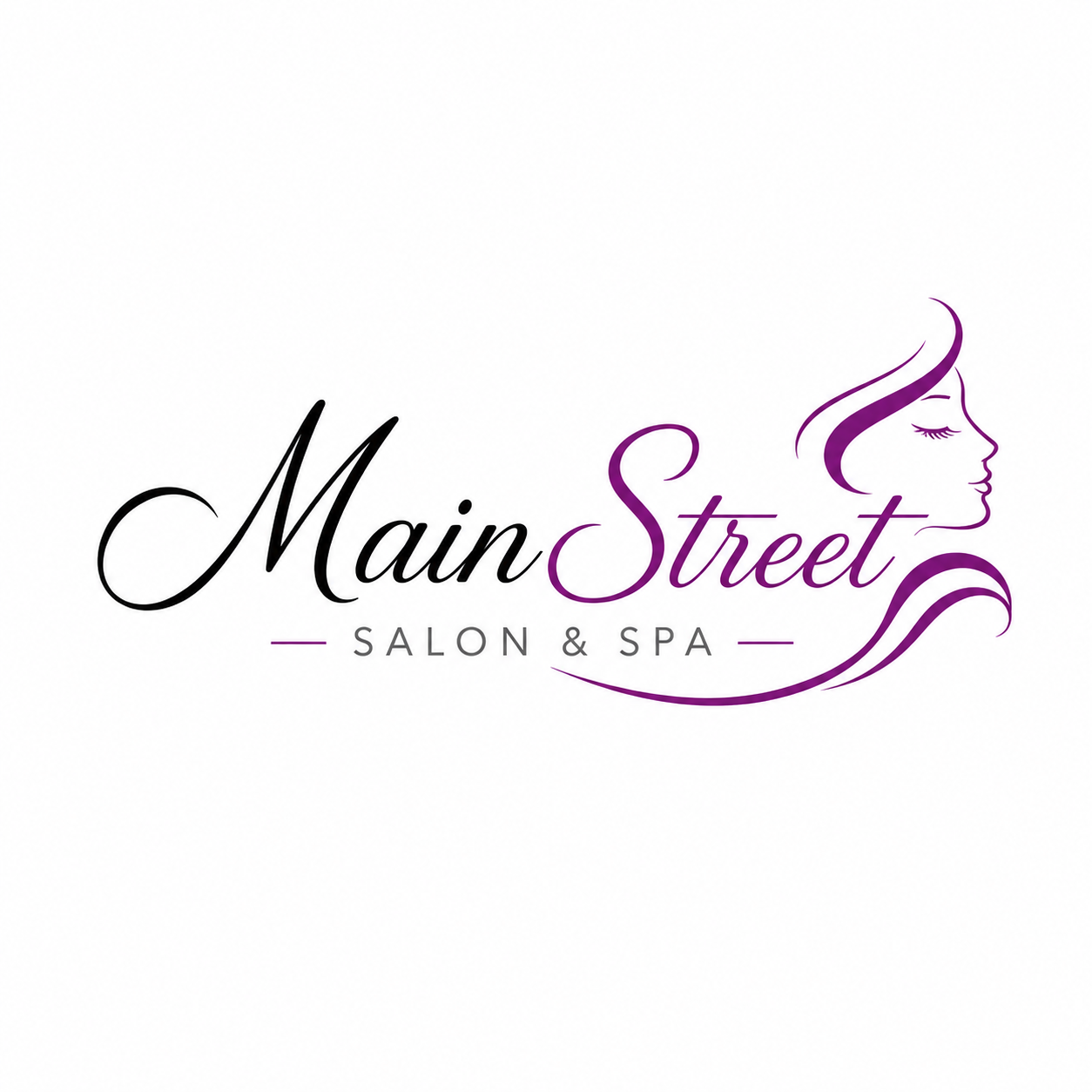 Diseño de Logo por Sharmin Akter Shibli para Main Street Salon & Spa | Diseño #37443769
