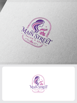 Diseño de Logo por raju.creative para Main Street Salon & Spa | Diseño: #37443535