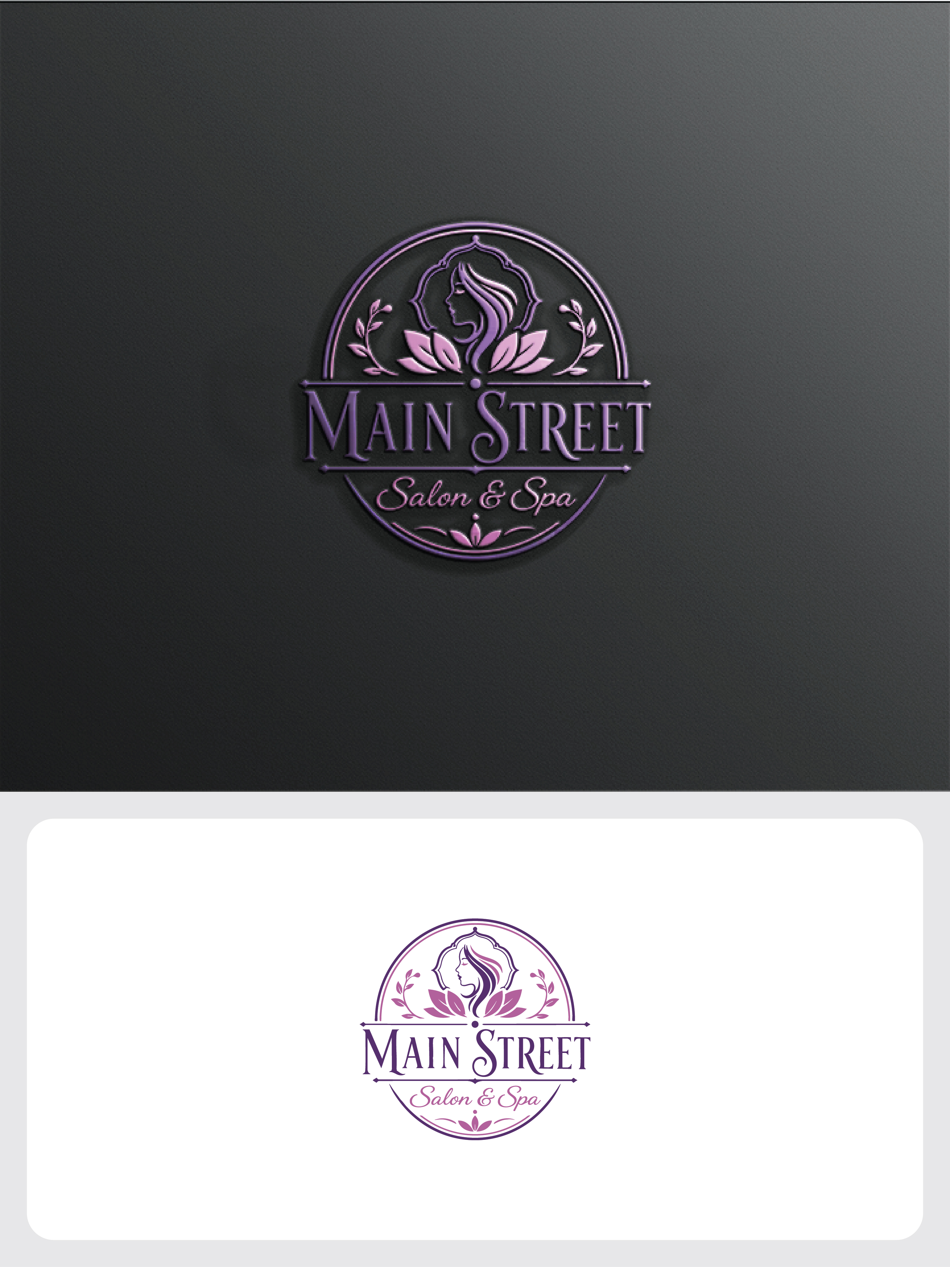 Logo Design by raju.creative for Main Street Salon & Spa | Design #37443536