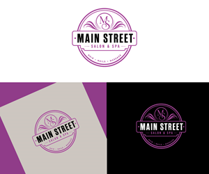 Logo Design by Ms.18 for Main Street Salon & Spa | Design: #37445692