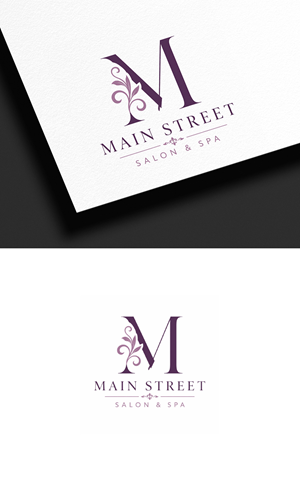 Logo Design by jessica-mano for Main Street Salon & Spa | Design: #37450565