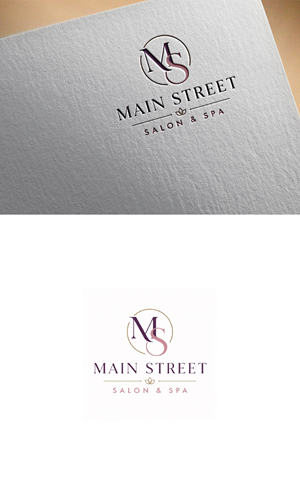 Logo Design by jessica-mano for Main Street Salon & Spa | Design: #37450568