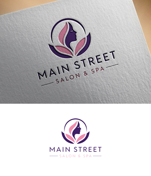 Diseño de Logo por Mehedi100 para Main Street Salon & Spa | Diseño: #37442722