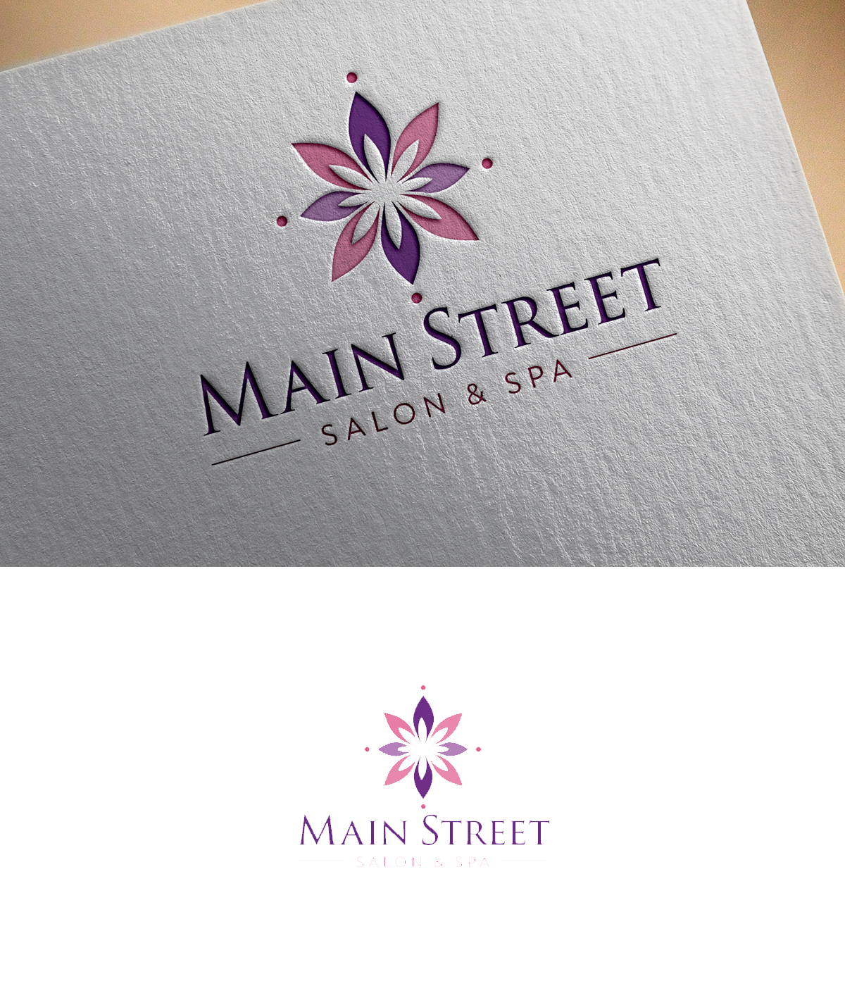 Logo Design by Mehedi100 for Main Street Salon & Spa | Design #37442723