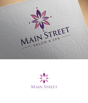 Diseño de Logo por Mehedi100 para Main Street Salon & Spa | Diseño: #37442723