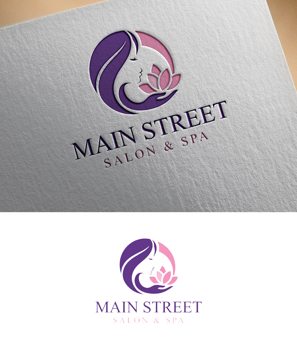 Logo Design by Mehedi100 for Main Street Salon & Spa | Design #37442724