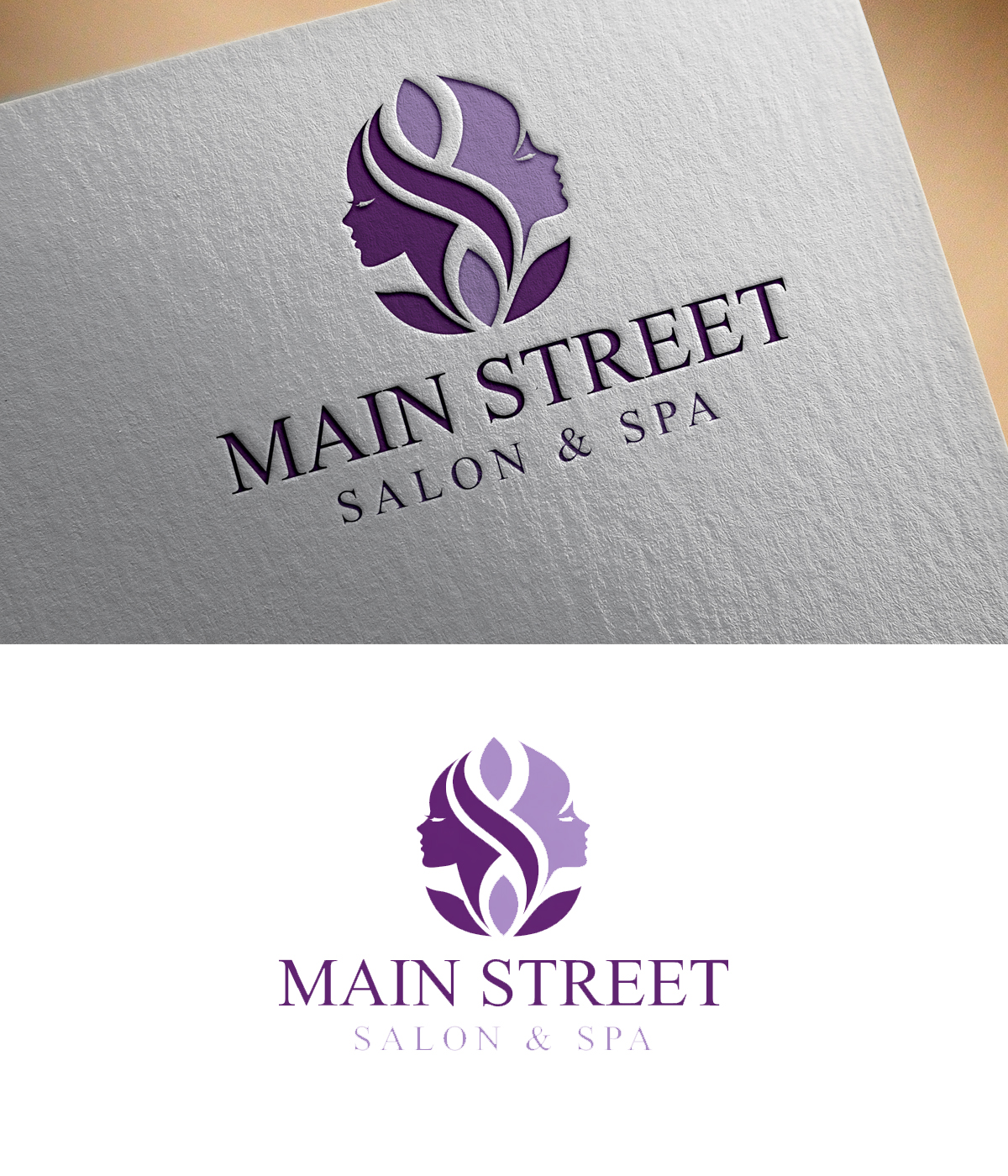 Logo Design by Mehedi100 for Main Street Salon & Spa | Design #37442725