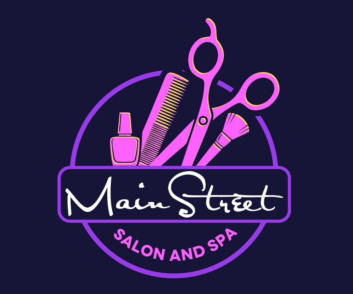 Logo Design by ArtSamurai for Main Street Salon & Spa | Design #37441799